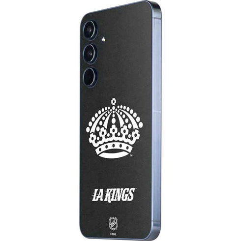NHL Los Angeles Kings Black Background Galaxy A35 5G Skin